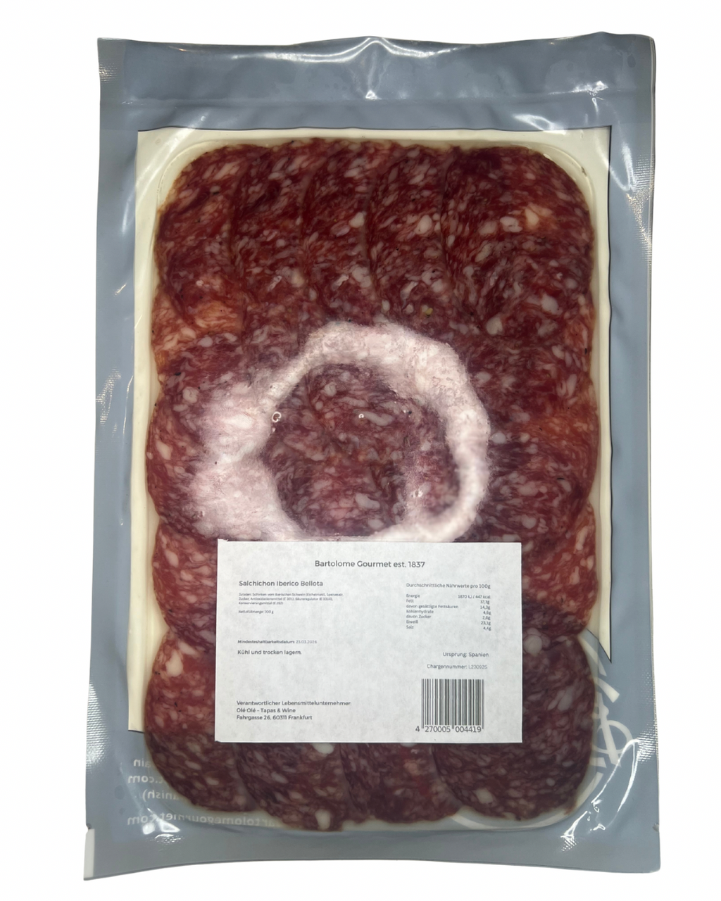 Salchichon Iberico Bellota 100g