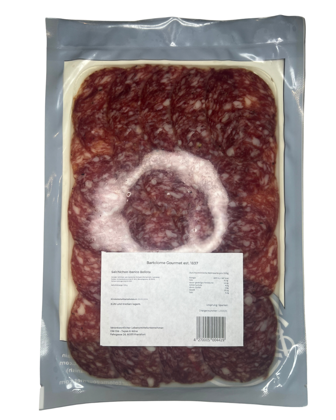 Salchichon Iberico Bellota 100g
